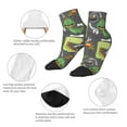 thumbnail image 6 of Bingfone Cartoon Dinosaurs Design Patterned Men'S Women'S Casual Cotton Socks, 6 of 9