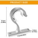 thumbnail image 2 of Curtain Rod Bracket, Fits 28mm (1-1/8") Diameter Curtain Rod Bracket, (white), 2 of 5