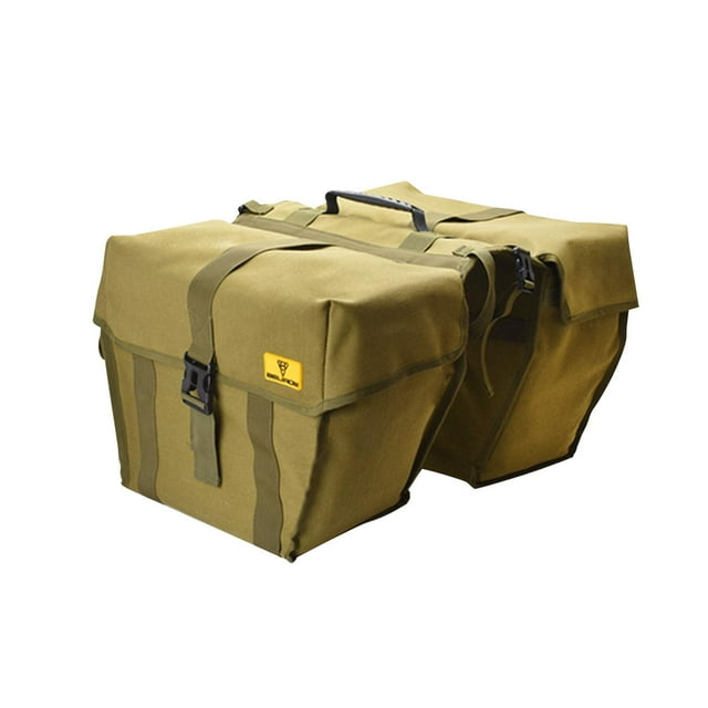 Bolsa para portaequipajes de bicicleta, bolsa para portaequipajes de bicicleta, bolsas dobles impermeables para bicicletas, 50L