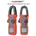 thumbnail image 4 of HABOTEST Abrazaderas Multímetro Multímetro Voltímetro Tester Backlight METER DIGITAL METER Auto-OFF Multifuncional Multifuncional AMMETER HT206B TEMP Sonda Yuarrent TO001397-02B, 4 of 7