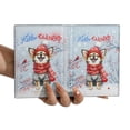 thumbnail image 3 of Hello Winter Chihuahua Smiling in Red Scarf Hat Welcome Christmas Travel Passport Wallet Dog Lover Gifts Idea PU Leather Passport Holder Cover - 00017, 3 of 5