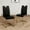 black gold 2pcs/Set, variant on 6Pcs 4Pcs 2Pcs/Set Modern Dining Chairs with Faux Leather Padded Seat Dining Living Room Chairs Upholstered Chair with gold Metal Legs Design for Kitchen, Living, Bedroom, Dining Room Side Chairs