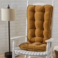 thumbnail image 4 of Greendale Home Fashions Ensemble de Coussins Jumbo pour Chaise à Bascule Cherokee 2 Pcs, Camel, 4 of 4