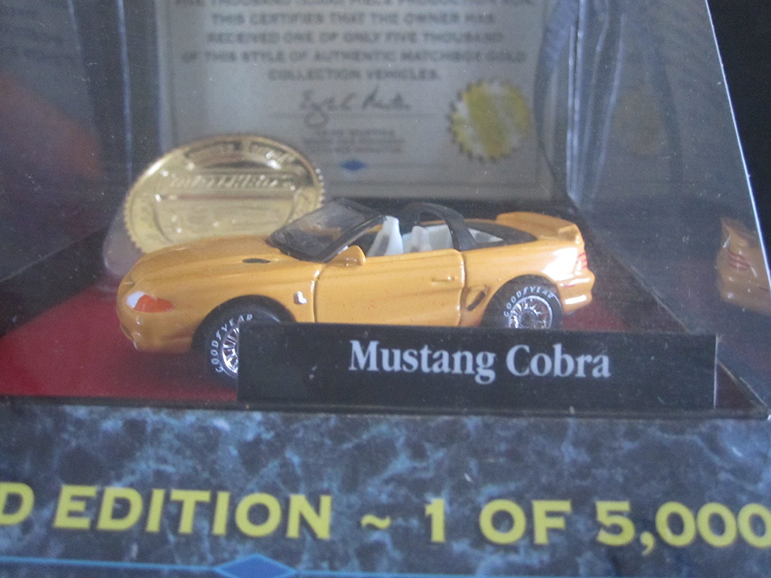 matchbox limited edition cars