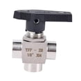 thumbnail image 3 of Siruishop Water Valve Heavy Duty Replacement Practical Plumbing Fixtures Shut Off Valve Style F, 3 of 8