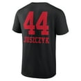thumbnail image 3 of Men's Kyle Juszczyk Black San Francisco 49ers Wordmark Player Name & Number T-Shirt, 3 of 3