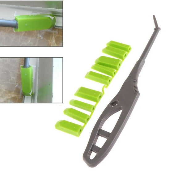 Glue Angle Scraper Caulking Tool Glue Scraper For Home For Bathroom 3 Scraping Heads Lightweight Multifunction For Hand Tool Cardboard