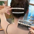 thumbnail image 1 of Hair Side Combs Clip, 4 Pcs Rhinestone Wire Twist Hair Comb Pins Bride Wedding Hair Accessories for Women 4PCS, 1 of 3