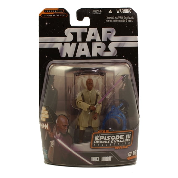 Star Wars - Revenge of theSith (ROTS) Action Figure - MACE WINDU (3.75 inch)