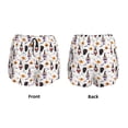 thumbnail image 5 of Lsque Halloween Gnome Printed Women's Running Shorts with Liner Pockets,Elastic Quick Dry Workout Athletic Gym Yoga Shorts,Womens High Waist Shorts-XX-Large, 5 of 9