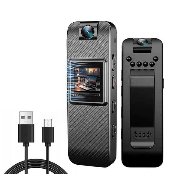 1080P Video Recorder Camera,Small Security Camera with Night Vision Portable Mini Body f ywm58