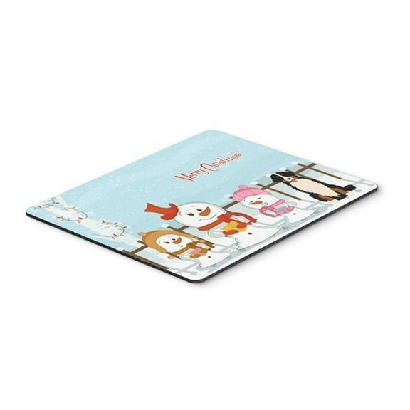 Carolines Treasures  Merry Christmas Carolers Bernese Mountain Dog Mouse Pad - Hot Pad or Trivet