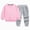 outfits001-Pink, variant on 2Pcs Toddler Baby Boy Girl Sweatshirt Tops Camo Pants Set Long Sleeve Sweatsuit Fall Winter Outfits Size:12-18 M,Hot Pink