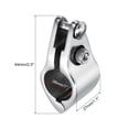 thumbnail image 2 of 4pcs Boat Bimini Top Jaw Slide 7/8" 316 Stainless Steel Bimini Top Clamps, Boat Top Marine Fittings Hardware, 2 of 6