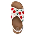 thumbnail image 4 of Wonder Nation Little and Big Girls Crossover Sandals, 4 of 6