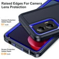 thumbnail image 4 of For Motorola Moto G Stylus 5G 2024 6.7inch Shockproof Rugged Full Body Protection Heavy Duty Dust/Drop Proof 3-Layer Cover Case​,Blue, 4 of 8