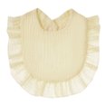 thumbnail image 2 of nsendm Babys Boys Girls Towel Ruffle Cotton Lace Cute Bag Bibs Burp Cloths Sixteen Colours Baby Girl Birthday Gift Beige One Size, 2 of 4