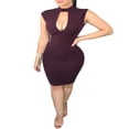 thumbnail image 3 of Robe de Body Bandage Décontractée Sans Manches Club Party pour Femmes, 3 of 4