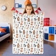 thumbnail image 4 of Yibo Butterfly Gift for Kids Blanket Flannel Soft and Comfortable Anti-static Bed Sofa Blanket, 4 of 8