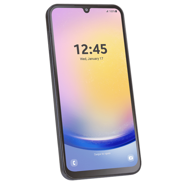 Straight Talk Samsung Galaxy A25 5G, 128GB, Black - Prepaid