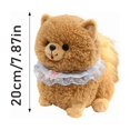 thumbnail image 2 of TYShandao 25Cm Cute Pomeranian Plush Dog Toy, 2 of 2