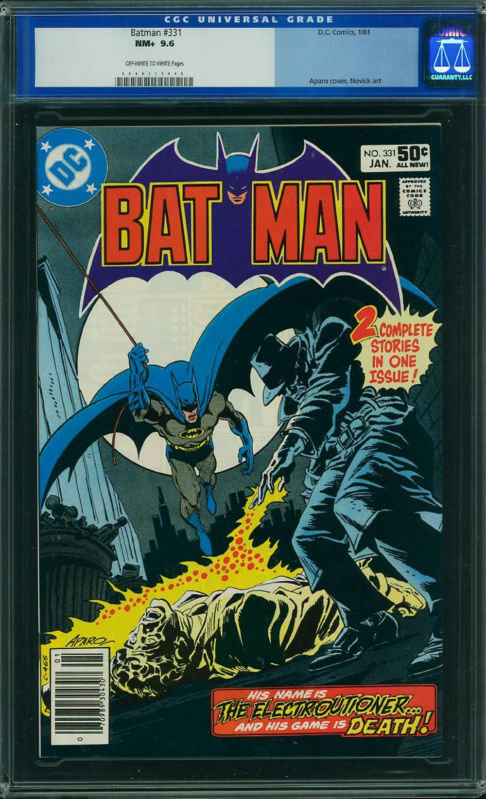 Cover of Batman #331