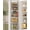 black, variant on Asoibopi 8-Tier Adjustable Over the Door Pantry Organizer with 2 Sets Hooks Fits Most Doors, Hanging Spice Rack for Pantry Door Organizer And Storage, White