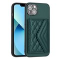 thumbnail image 3 of Wallet Case Compatible iPhone 14 Plus, Women Vegan PU Leather Phone case with RFID Blocking Card Holder Detachable Wrist Strap Shockproof Kickstand Phone Case for iPhone 14 Plus, Green, 3 of 9