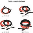 thumbnail image 4 of Cable de extensión de panel solar con conector Mc4 Par rojo + negro, 10 AWG 3 metros / 10 pies, 11 Feliz Sencillez, 4 of 4