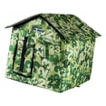 thumbnail image 2 of Casa para gatos al aire libre para gatos, perros, gatos, tienda para dormir, cueva, impermeable, cálida, Universal, tienda para mascotas sin hogar L, 2 of 8