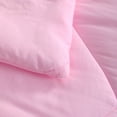 thumbnail image 2 of Ntbay 5 Piece Twin Bedding Comforter Set, Ultra Soft and Breathable Bed in a Bag, Includes Quilted Comforter, Fitted Sheet, Flat Top Sheet, 2 Envelope Pillowcases, Pink, 2 of 7