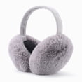 thumbnail image 1 of Orejeras suaves y cálidas de piel sintética para mujer, calentadores de orejas plegables para invierno y exteriores, orejeras cálidas para invierno al aire libre, 1 of 5