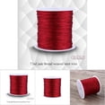 thumbnail image 1 of Chinese Knot Cord, 0.8mm Nylon Cord Macrame Cord Tassel String  For Home, 1 of 5