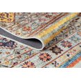 thumbnail image 4 of Mikstat Red Medallion Polyester Area Rugs for Living Room Washable Rugs Boho Moroccan Area Rug Soft Geometric Bohemian Carpet Distressed Indoor Rug for Bedroom Dining Room Office Nonslip Rug, 4 of 9