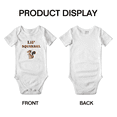 thumbnail image 3 of Cute Baby Jumpsuit Lil' Squirrel Animal Funny Boy & Gril Bodysuit (White, 0-3 Months, 3 of 5