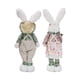 thumbnail image 3 of Easter Bunny Decor Easter Bunny Gnomes Plush, 22" Easter Doll Retro Forest Series Handmade Props Decoration Living Room Ornaments, Spring Decorations for Home Farm (Gray), 3 of 5