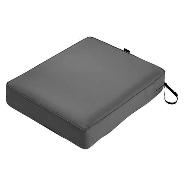 Classic Accessories Montlake Fadesafe Water Resistant Patio Chair Seat Cushion 25 X 27 5 Inch Light Charcoal Com - Outdoor Chaise Lounge Cushions 27 Inches Wide Classic Accessories Montlake Fadesafe Water Resistant Patio Chair Seat Cushion 25 X 27 5 Inch Light Charcoal Com - Outdoor Chaise Lounge Cushions 27 Inches Wide