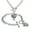 Gold, variant on Stainless Steel I Love You to the Moon & Back Heart Charm Toggle Bracelet & Necklace