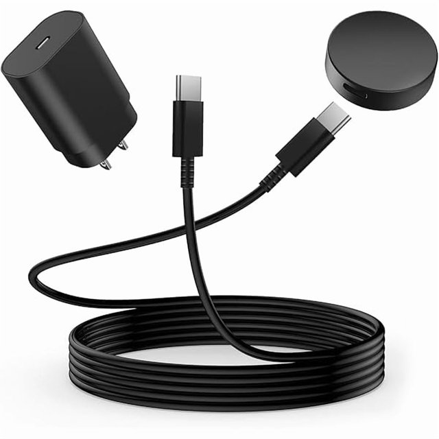 Chenchen 25W Samsung Watch Charger Dual USB-C Cable | | Super Fast Wireless Charging Station for Galaxy Watch 7/6/5/4 Series & S25/S24/S23/S22 Ultra/Z Flip 6 | 3.3ft MagneticWireless Charging Dock