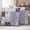 Purple, variant on Boho Spring Floral Outdoor Waterproof Pillow Covers, Retro Flowers Plants Patchwork Grid Green Decorative Square Throw Pillowcase Sofa Cushion Sham for Patio/Couch/Chair, 18"x18" 2 Pack