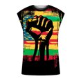 thumbnail image 4 of Hombres Moda Casual Impresión Suéter Cuello Redondo Tanque Deportivo, 4 of 5