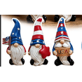 thumbnail image 1 of Outdor Figurines de Lutins Patriotiques Décorations du 4 Juillet 3 Pcs Lutins en Résine Rouges Blancs Bleus Statues de Lutins pour la Fête de l'Indépendance Jour du Souvenir Jour des Anciens Combattants, 1 of 6
