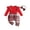 Red-7RS, variant on Mnyotv Infant Baby Girl Fall Winter Clothes Long Sleeve Bodysuits Floral Romper and Headband 2Pcs Set Size 6-9Months