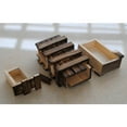 thumbnail image 2 of Magic Compartment Wooden Puzzle Box With Secret Drawer Brain Teaser, 2 of 6