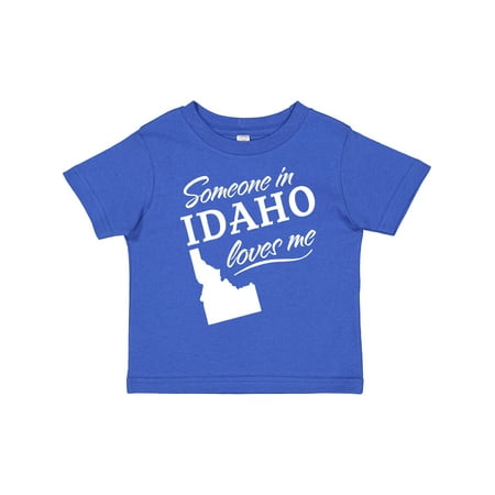 

Inktastic Someone in Idaho Loves Me Gift Toddler Boy or Toddler Girl T-Shirt