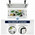thumbnail image 2 of EchoSmile 35 qt. Rotomolded Cooler in White, 2 of 5