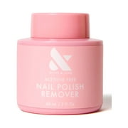 Olive & June Nail Polish Remover Pot with Sponge-Top Lid, Acetone-Free, 2 oz