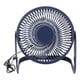 thumbnail image 1 of Verdant Touch Ventilador de camping pequeño circulador de aire con 2 velocidades ajustables, azul, portátil, recargable, USB, ventilador de refrigeración de mesa para dormitorio al aire libre, 8, 1 of 14