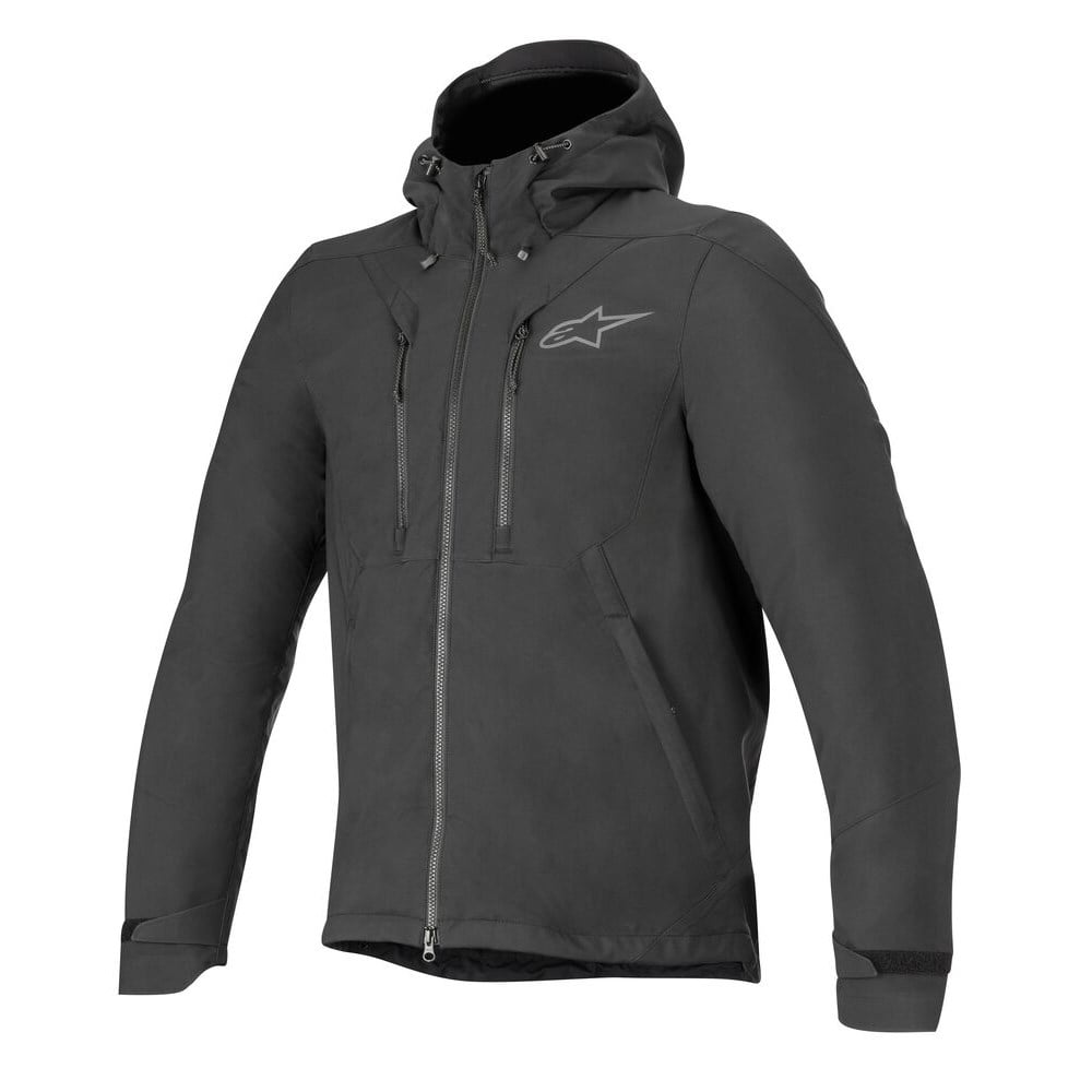 Alpinestars Domino Tech Shell Hooded Textile Jacket - Walmart.com
