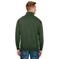 thumbnail image 2 of Unisex 9.5 oz., 80/20 Quarter-Zip Pullover Sweatshirt - HUNTER GREEN - L, 2 of 3